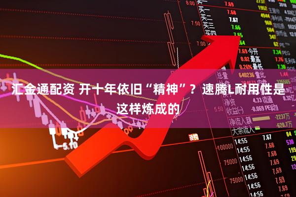 汇金通配资 开十年依旧“精神”？速腾L耐用性是这样炼成的